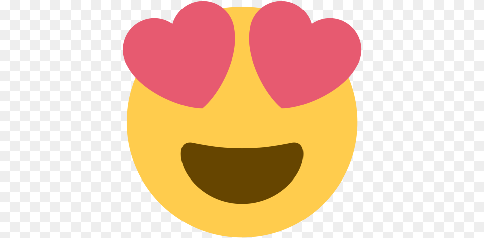 Purple Heart Emoji Smiling Face With Heart Shaped Eyes Heart Shape Eyes Free Transparent Png