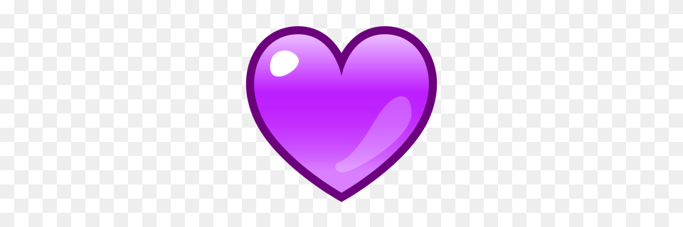 Purple Heart Emojidex Free Png