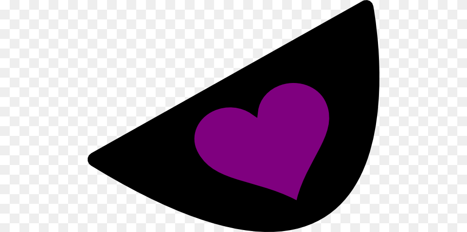 Purple Heart Eye Patch Clip Art Free Png