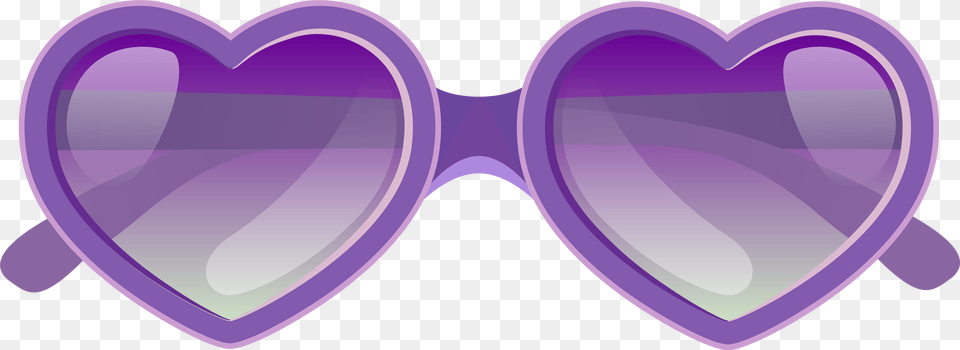 Purple Heart Sunglasses Clipart Image Sunglasses Clipart No Background, Accessories, Smoke Pipe Free Png