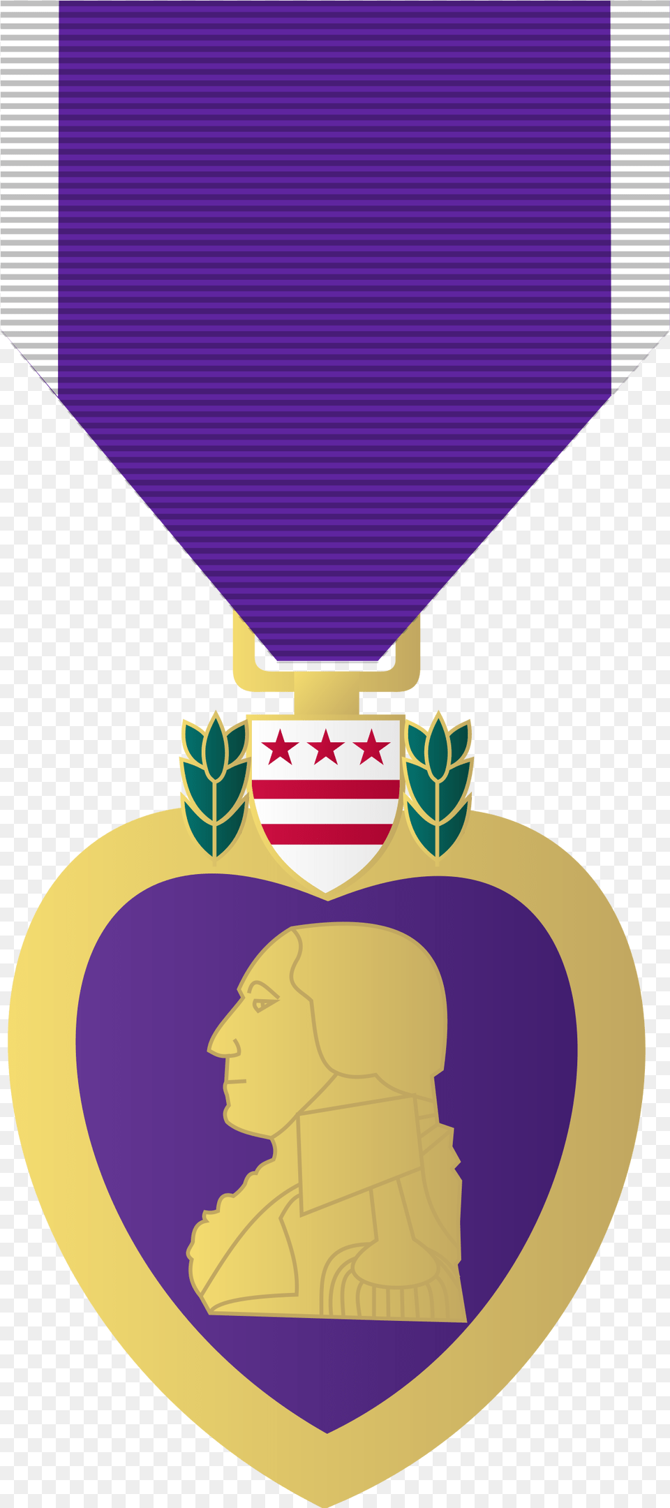 Purple Heart Wikipedia Purple Heart Medal, Gold, Adult, Female, Person Png Image