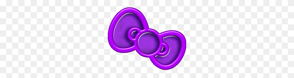 Purple Hello Kitty Bow Png