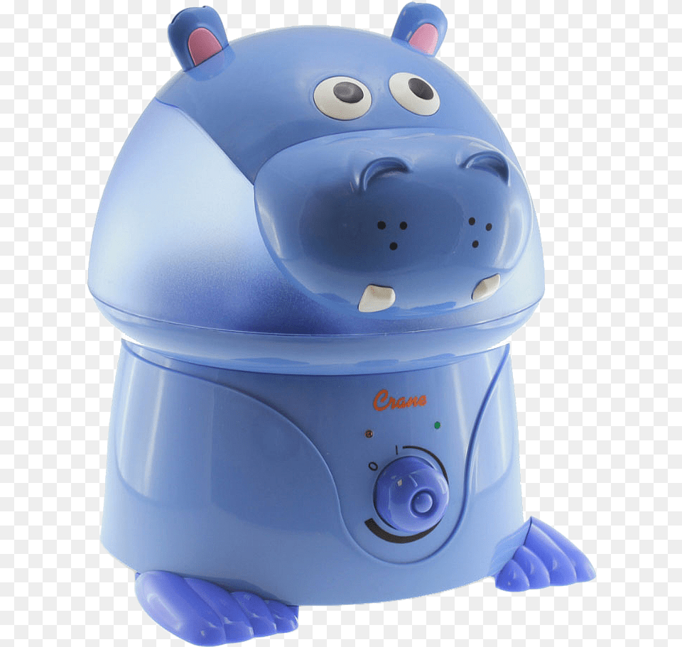 Purple Hippo Cool Mist Humidifier By Crane Usa Humidifier, Indoors, Toilet, Bathroom, Room Free Png Download