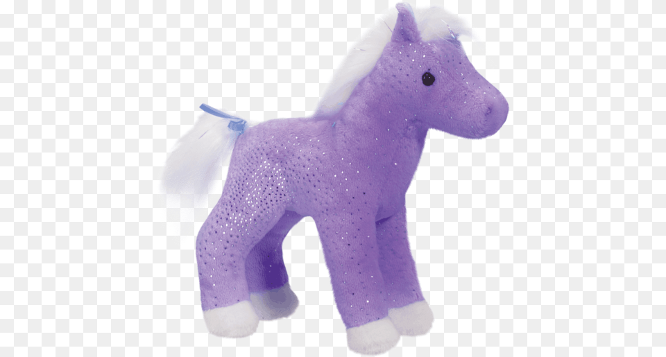 Purple Horse Toy, Plush, Animal, Mammal Free Png Download