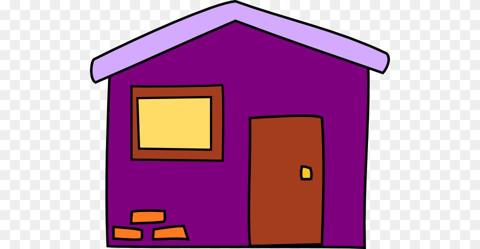 Purple House Clip Art, Architecture, Rural, Outdoors, Nature Png