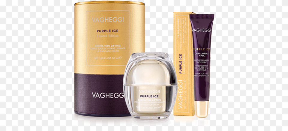 Purple Ice Lip Plumping Mask Vagheggi Cosmetics, Bottle, Shaker Free Png