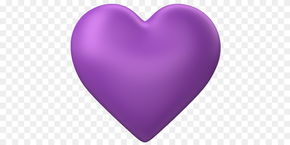 Purple In Purple, Heart, Balloon Free Png Download