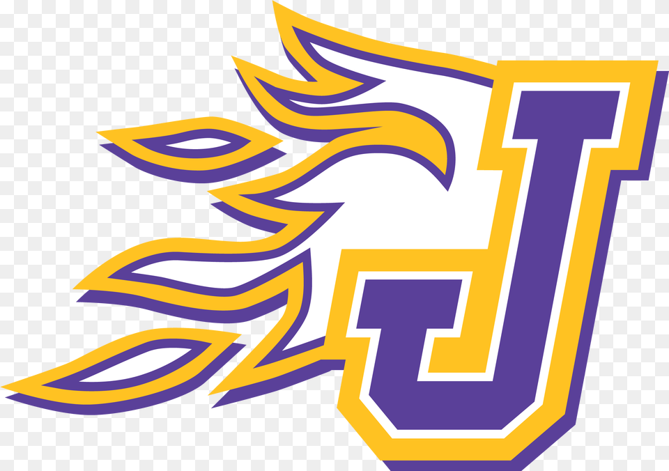 Purple J Logo Johnston Dragons Logo, Text, Symbol, Art, Graphics Free Png