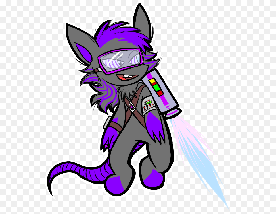 Purple Jet Pack Cartoon, Book, Comics, Publication, Person Free Transparent Png