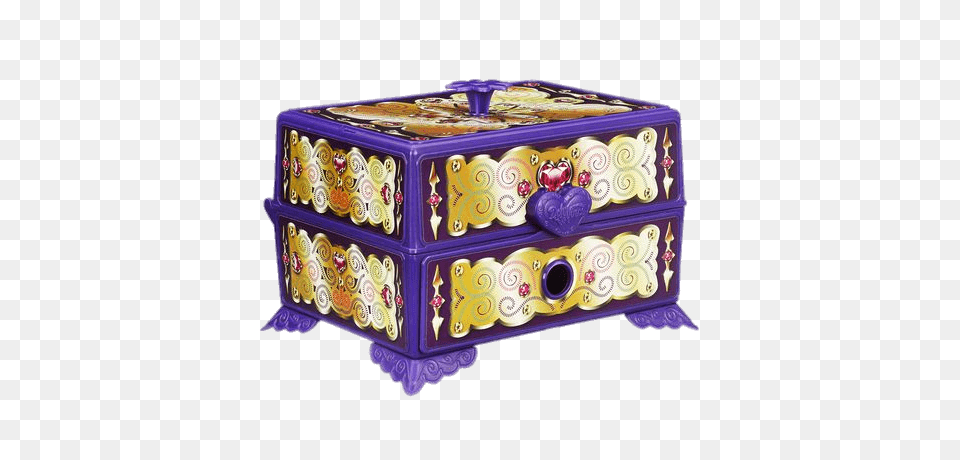 Purple Jewelry Box, Treasure, Birthday Cake, Cake, Cream Free Png Download