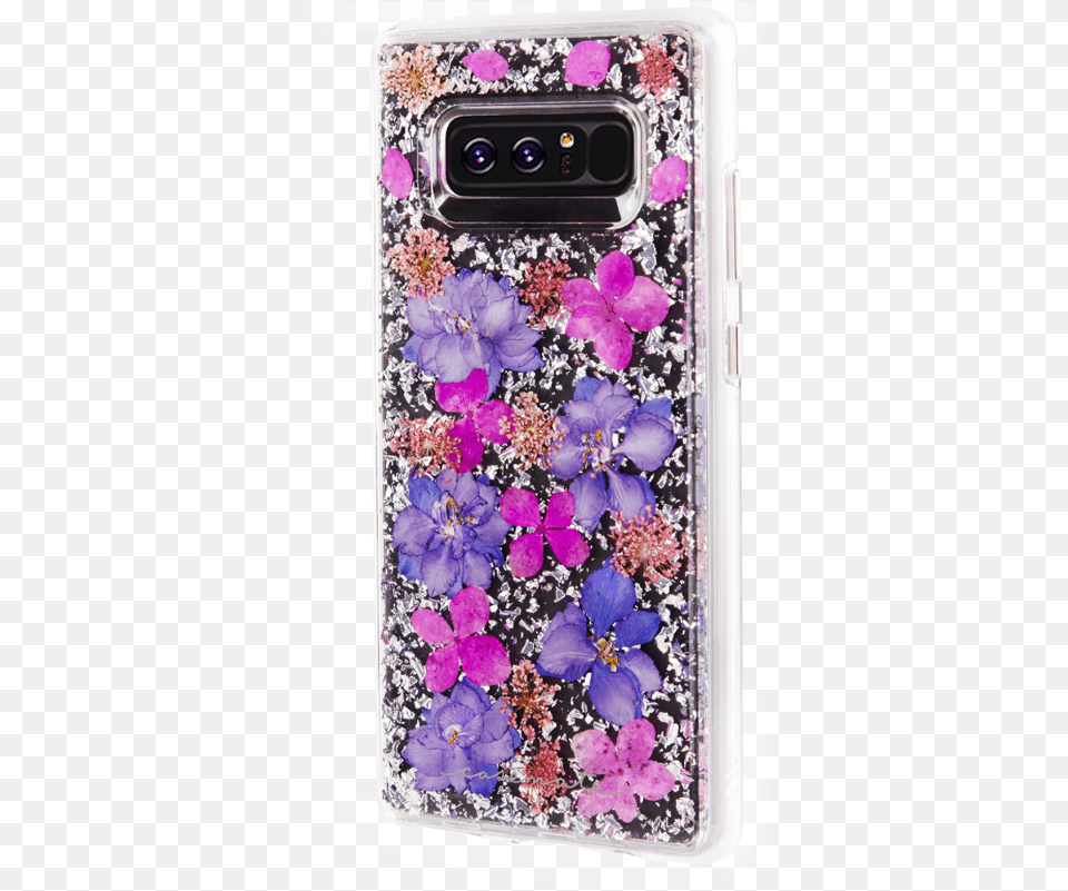 Purple Karat Case For Samsung Galaxy Note 8 Made By Mobile Phone Case, Electronics, Mobile Phone, Flower, Plant Png