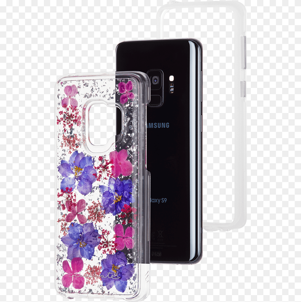 Purple Karat Petals Case For Samsung Galaxy S9 Made, Electronics, Mobile Phone, Phone Png