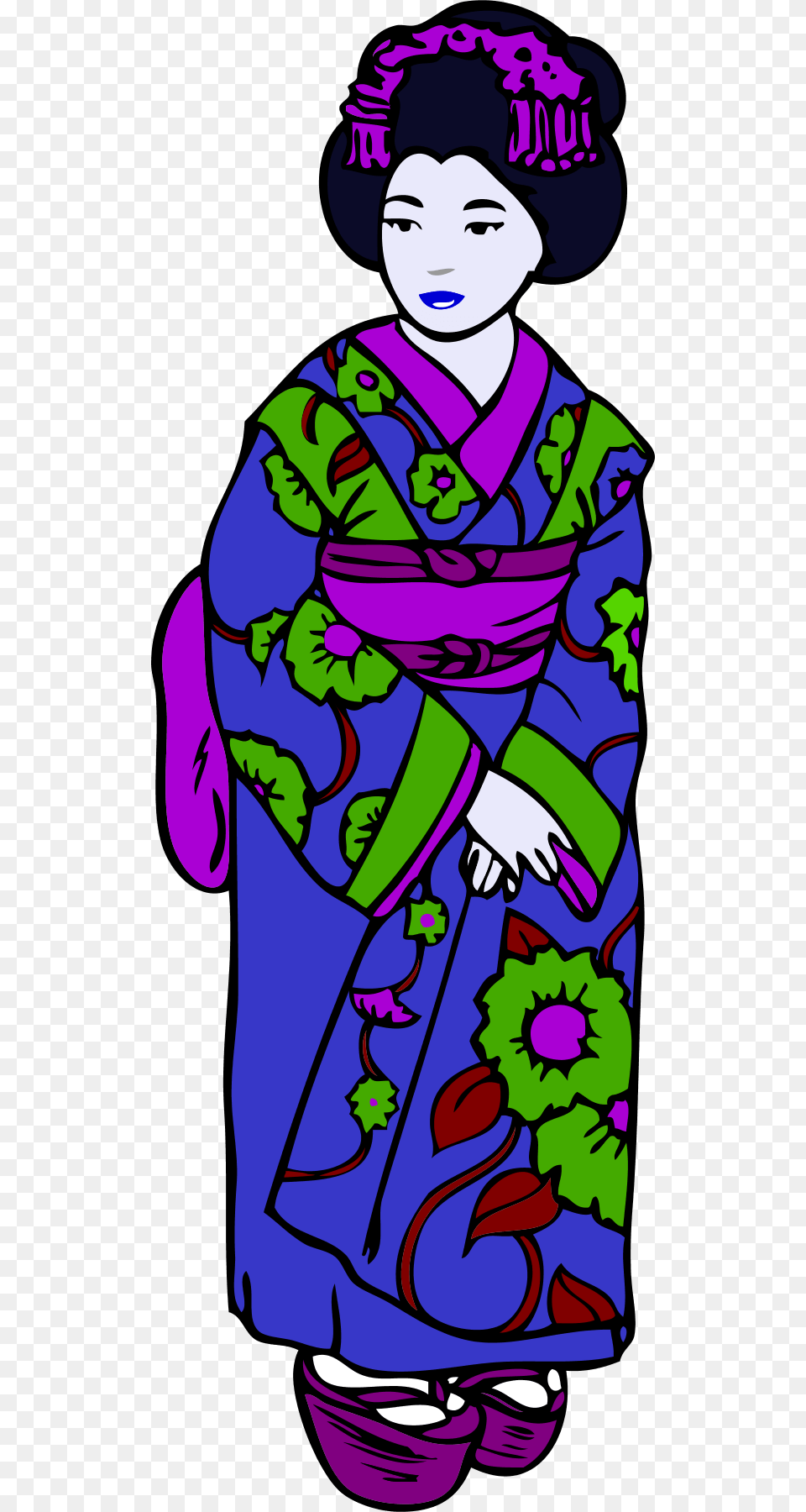 Purple Kimono Cliparts, Robe, Gown, Formal Wear, Fashion Free Transparent Png