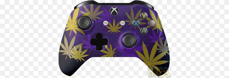 Purple Kush Camo Purple Xbox One Controller, Electronics, Disk Png Image