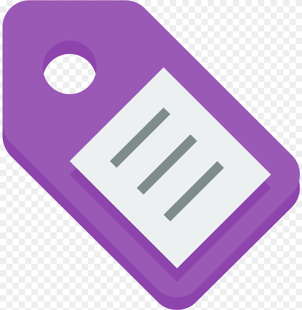 Purple Label Icon, Text Free Transparent Png