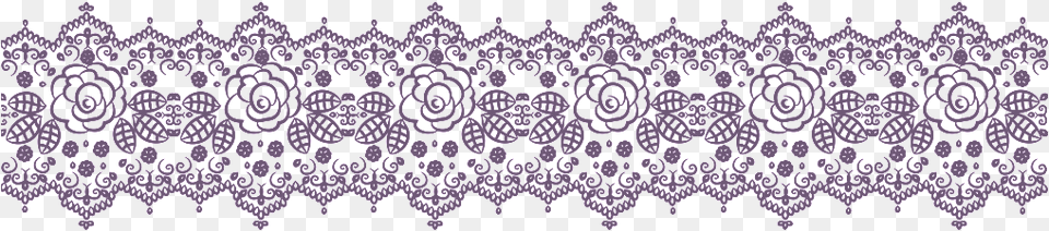 Purple Lace Illustration Circle Free Png Download