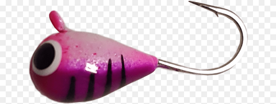 Purple Lady Stripe Tungsten Uv Glow Jig Cat Grabs Treat, Electronics, Hardware, Hook Free Transparent Png