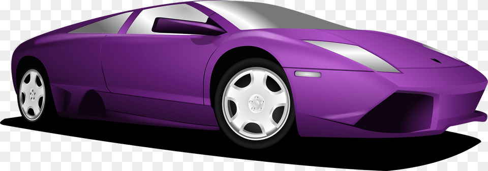 Purple Lamborghini Clipart, Alloy Wheel, Vehicle, Transportation, Tire Free Transparent Png