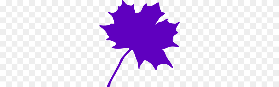 Purple Leaf Clip Art, Maple Leaf, Plant Free Png Download