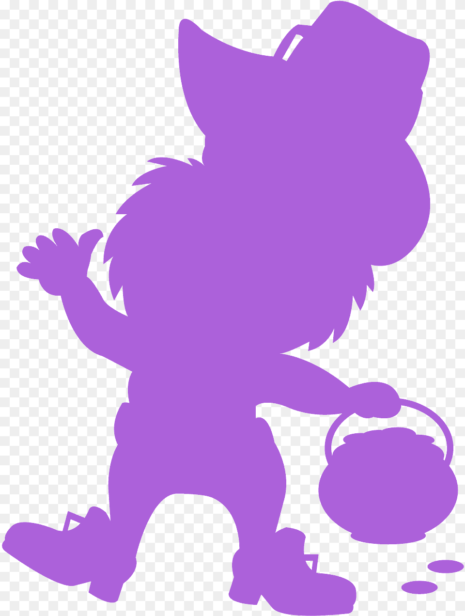 Purple Leprechaun, Animal, Fish, Sea Life, Shark Free Transparent Png