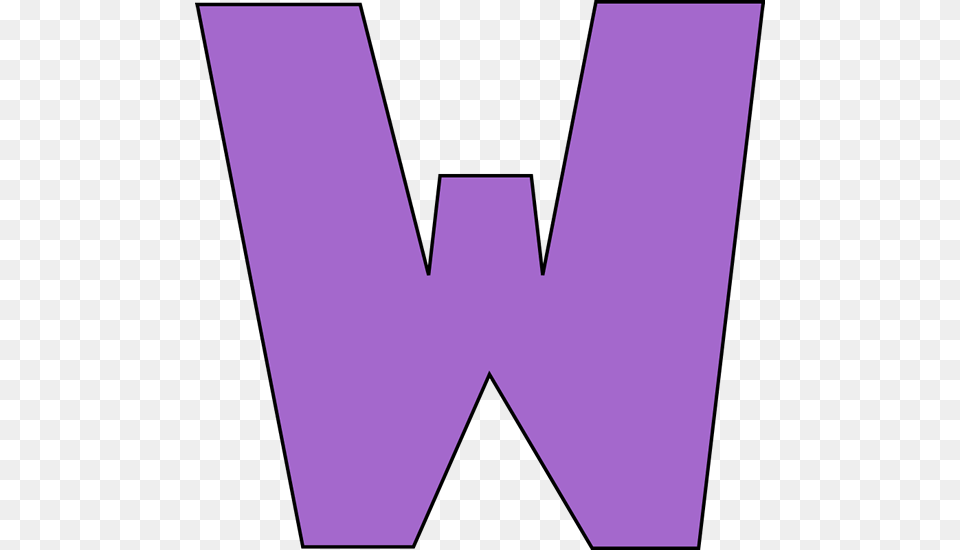 Purple Letter W Clip Art, Logo, Symbol Png