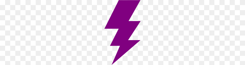 Purple Lightning Bolt Icon Png Image