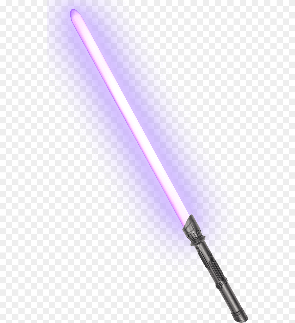 Purple Lightsaber, Light, Sword, Weapon Png Image
