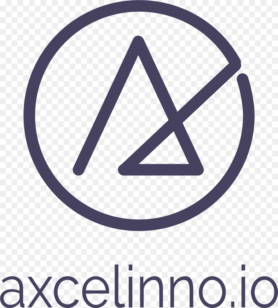Purple Logo Triangle, Symbol Png