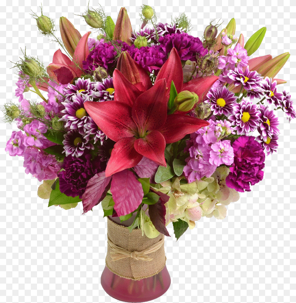 Purple Majesty Bouquet Blumen Zum Geburtstag Versenden, Flower, Flower Arrangement, Flower Bouquet, Plant Free Png Download
