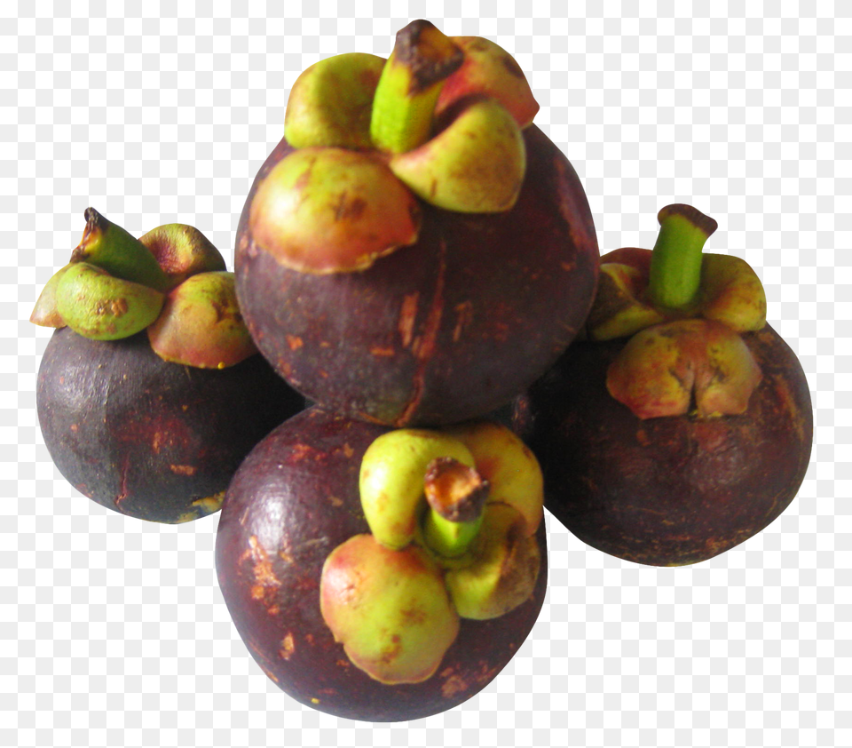 Purple Mangosteen, Food, Fruit, Plant, Produce Free Transparent Png
