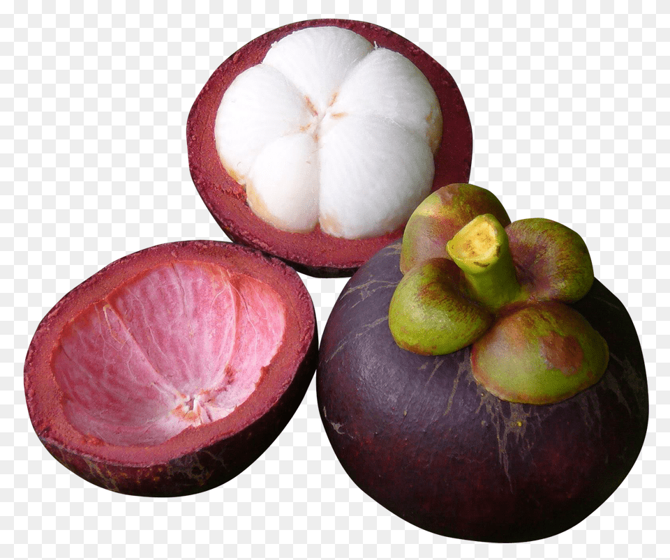 Purple Mangosteen, Food, Fruit, Plant, Produce Free Png Download