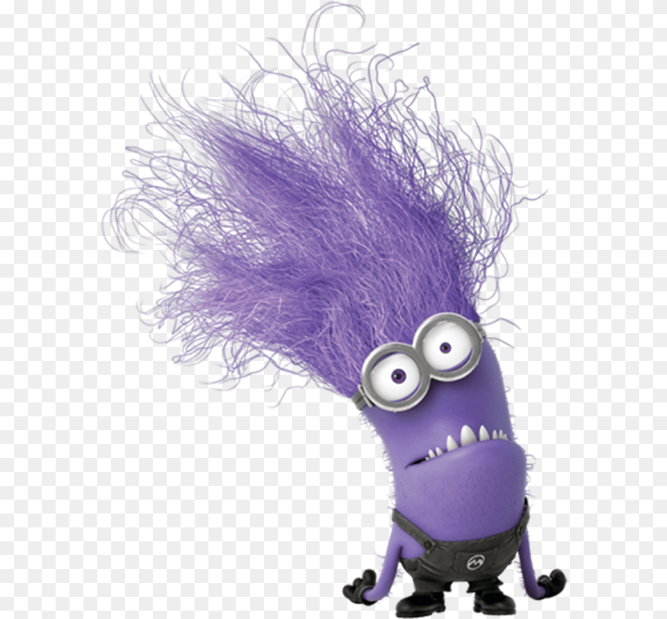 Purple Minion, Plush, Toy, Baby, Person Png Image