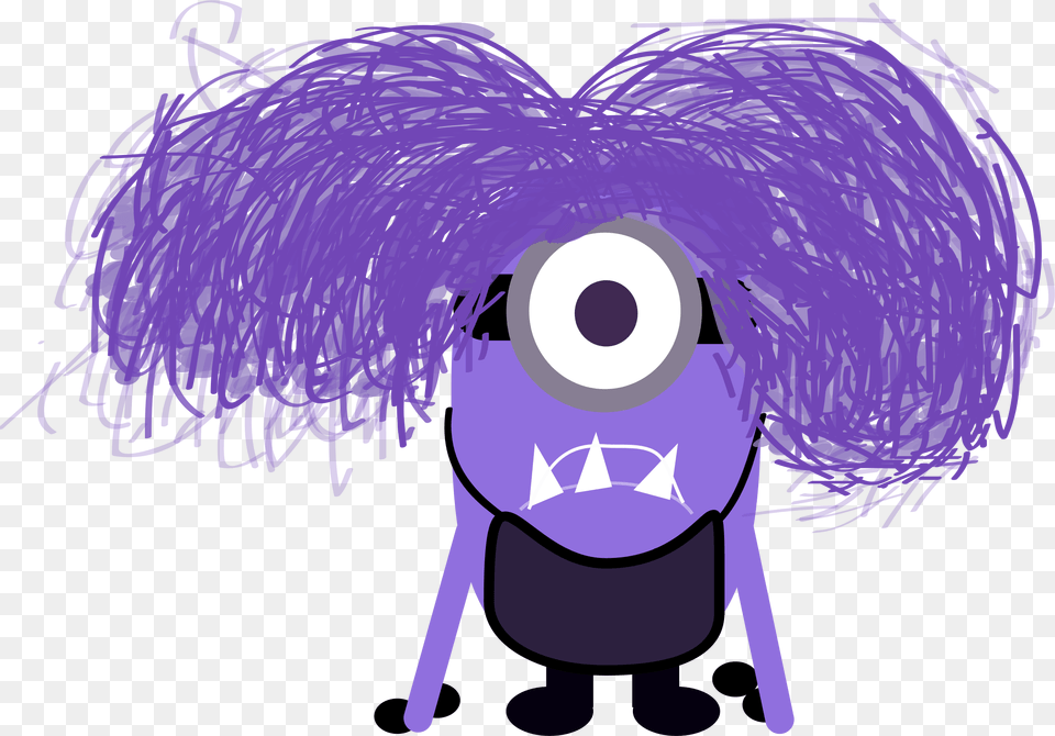 Purple Minion Clipart Evil Minion, Person Free Png