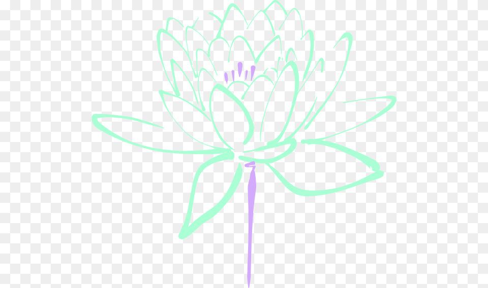 Purple Mint Lotus Svg Clip Arts Flower, Dahlia, Daisy, Plant, Anther Png