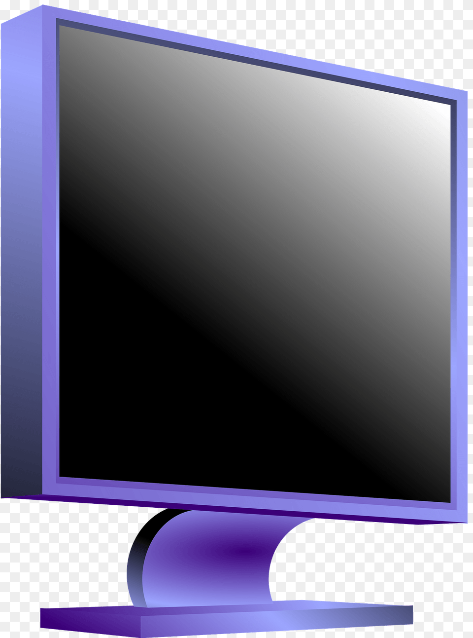 Purple Monitor Clipart, Computer Hardware, Electronics, Hardware, Screen Png