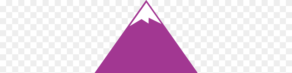 Purple Mountain, Triangle Free Png Download