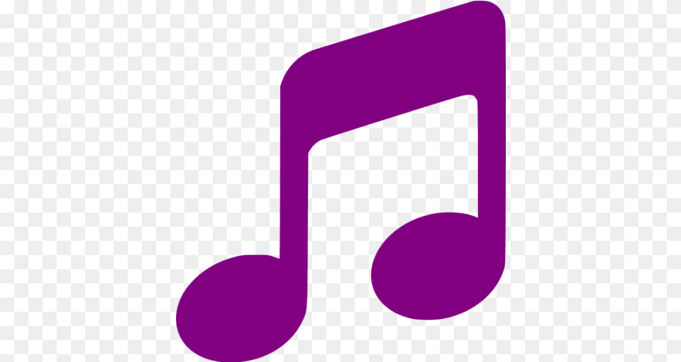 Purple Music 2 Icon Purple Music Icons Colorful Single Musical Notes, Text Free Png Download