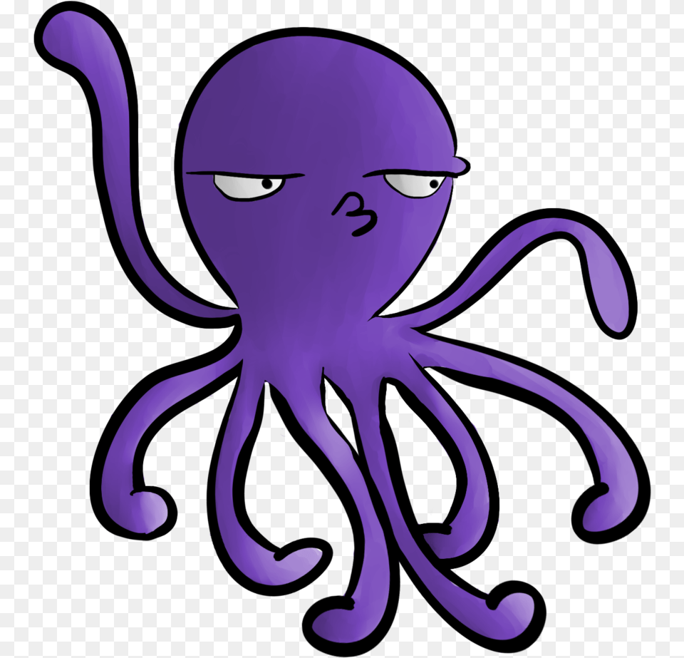 Purple Octopus Real Transparent Purple Octopus, Animal, Person, Sea Life, Invertebrate Png