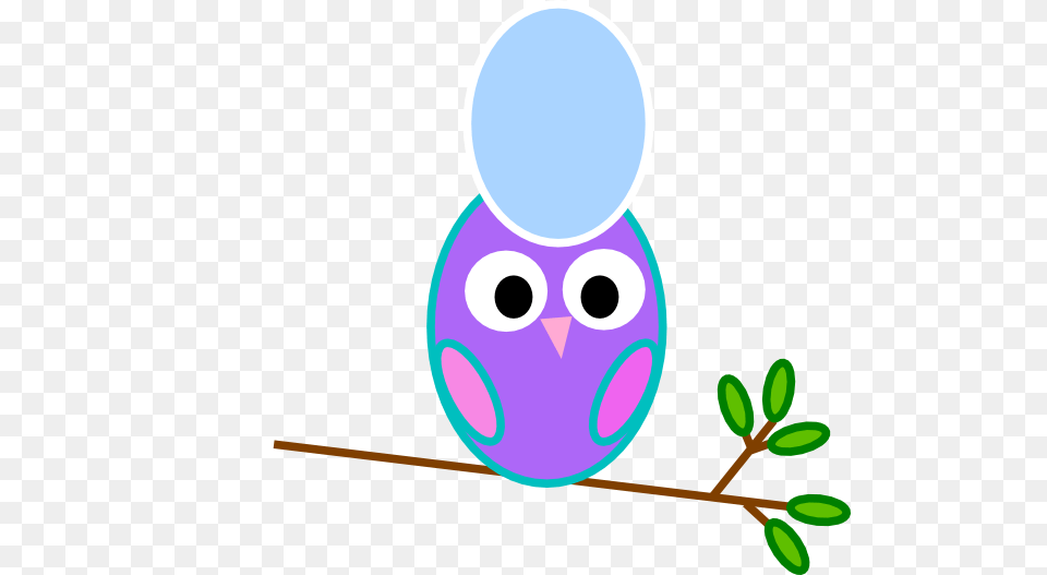 Purple Owl Blue Egg Clip Arts Download, Food Png Image