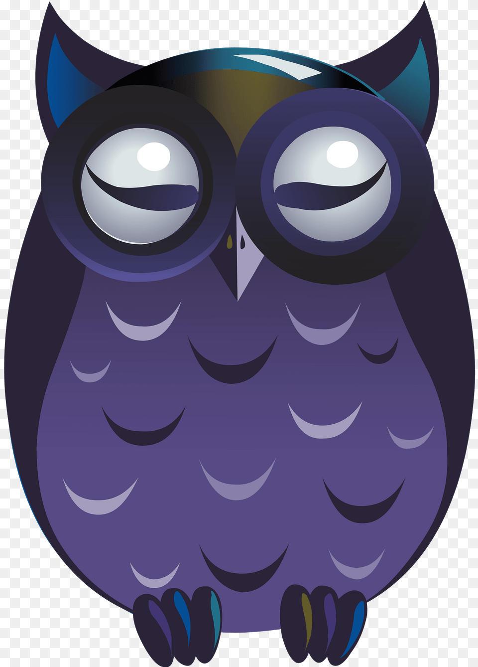 Purple Owl Clipart, Art, Face, Head, Person Free Png Download