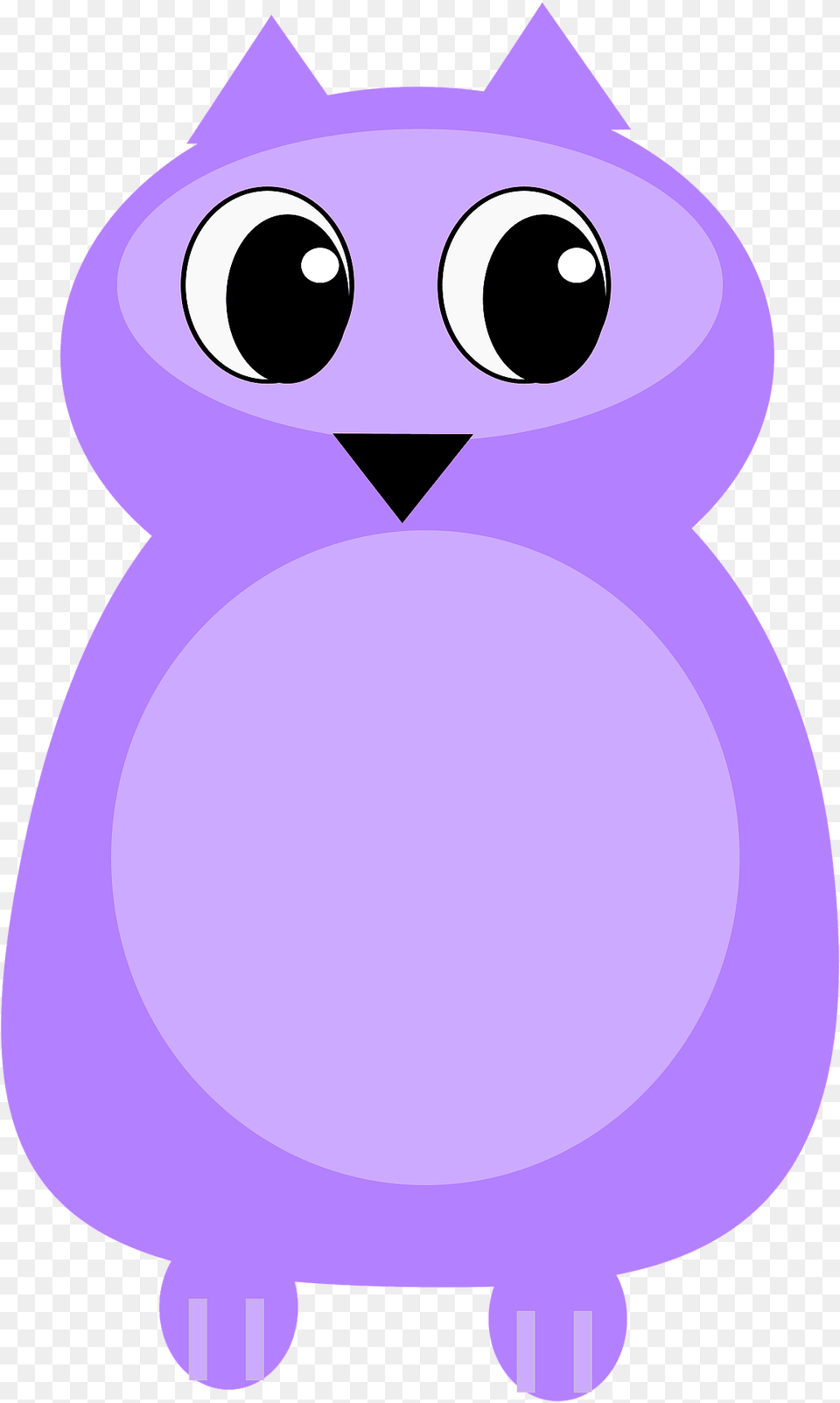 Purple Owl Clipart, Nature, Outdoors, Snow, Snowman Png Image