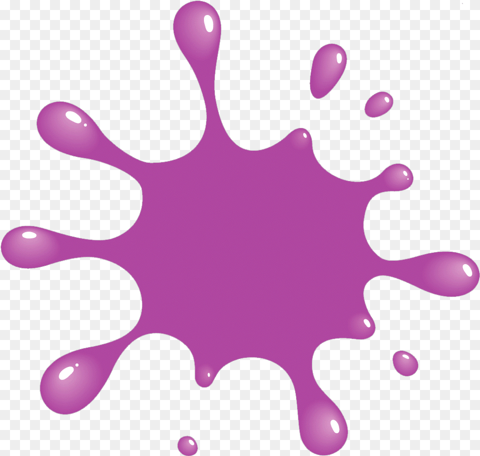 Purple Paint Splat, Beverage, Milk, Stain Png Image