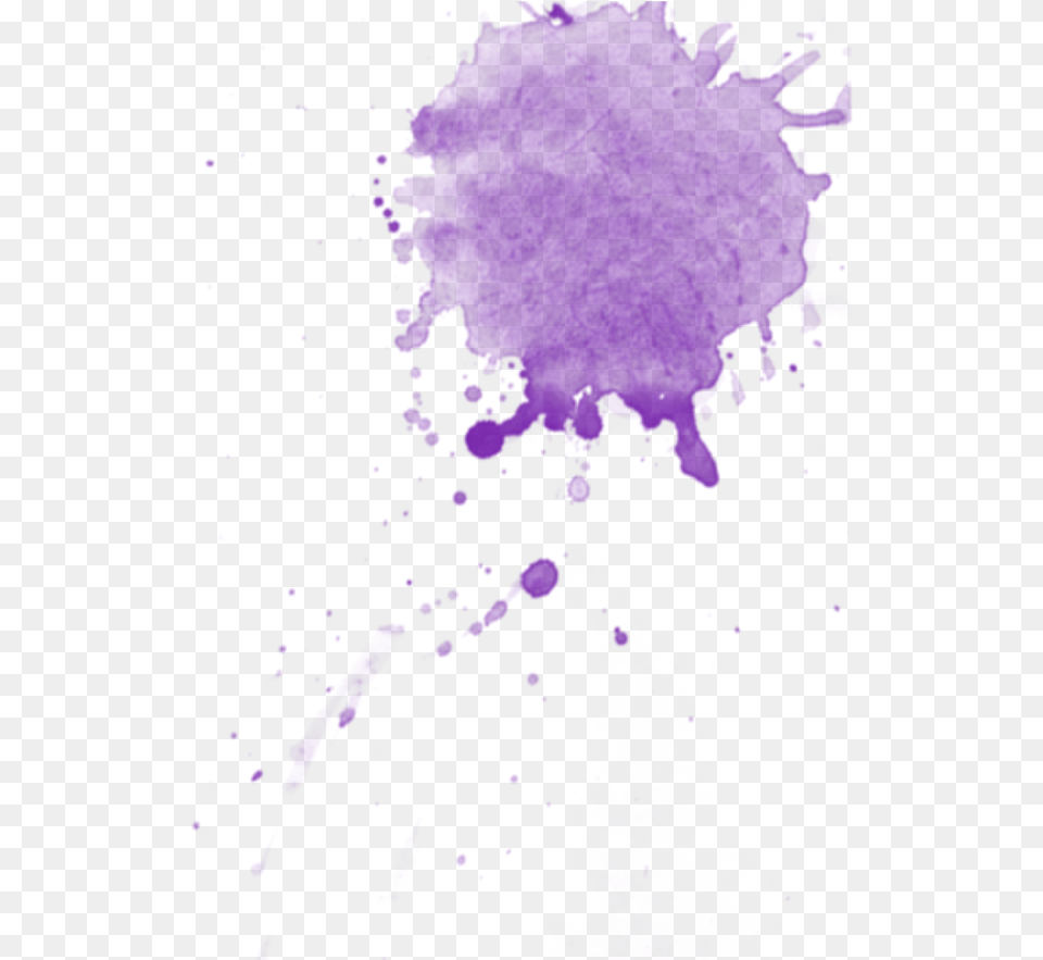 Purple Paint Splatter, Art, Graphics, Stain, Powder Free Png