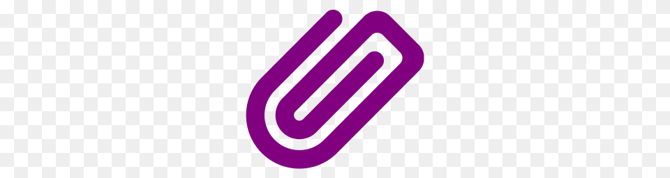 Purple Paper Clip Icon Free Transparent Png