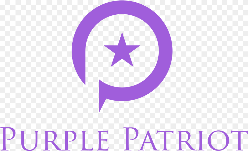 Purple Patriot Making Civic Engagement Routine, Star Symbol, Symbol, Logo Png