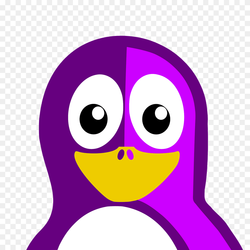 Purple Penguin Clipart Free Transparent Png