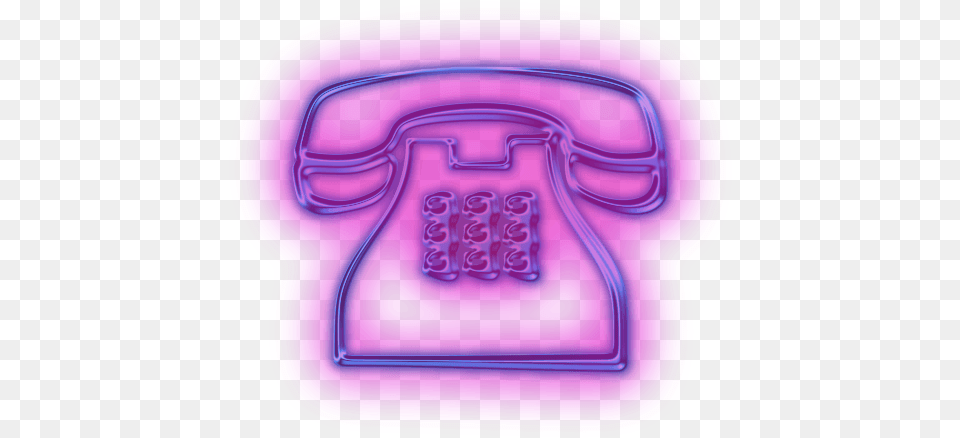 Purple Phone Cliparts Purple Phone Icon Aesthetic, Electronics, Light Free Transparent Png