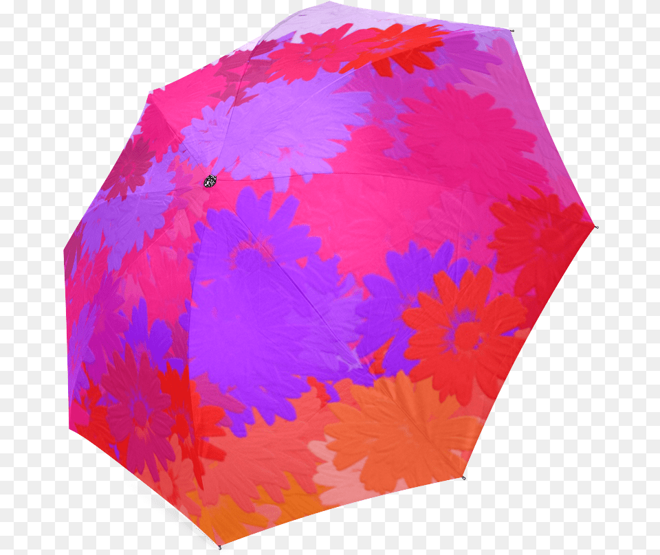 Purple Pink And Orange Flowers Visual Arts, Canopy, Umbrella, Accessories, Bag Free Transparent Png