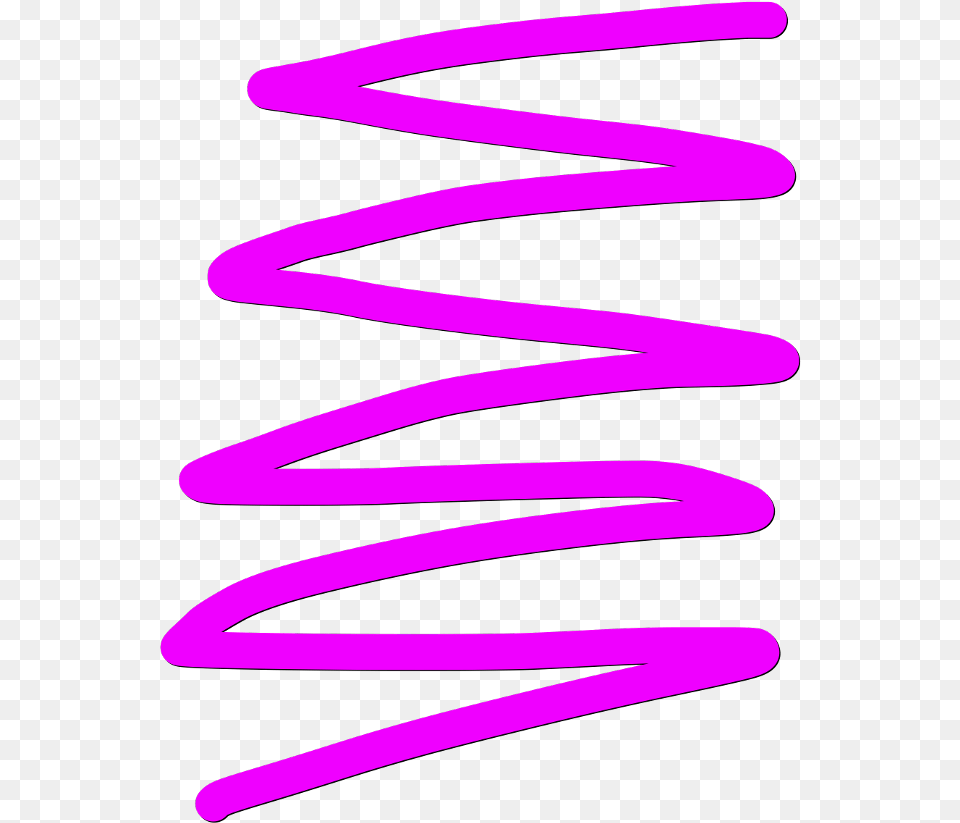 Purple Pink Swirl Besties Squiggle Luvit Pinkswirl, Coil, Spiral, Light, Appliance Free Png Download