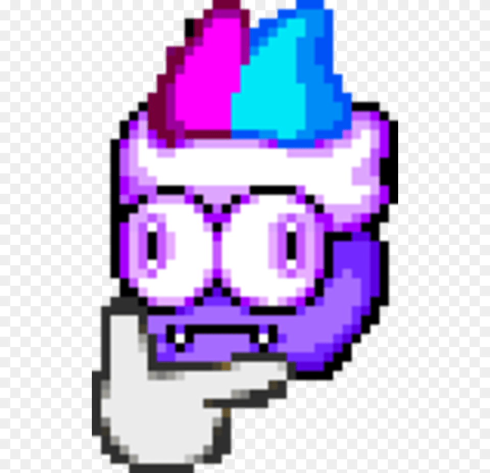 Purple Pink Violet Marx Kirby Pixel Art, Accessories, Glasses, Goggles, Qr Code Free Transparent Png